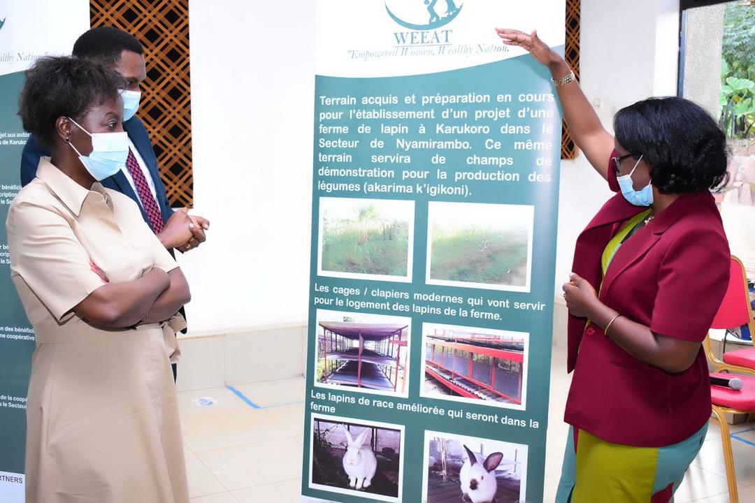 WEEAT poster showing community project